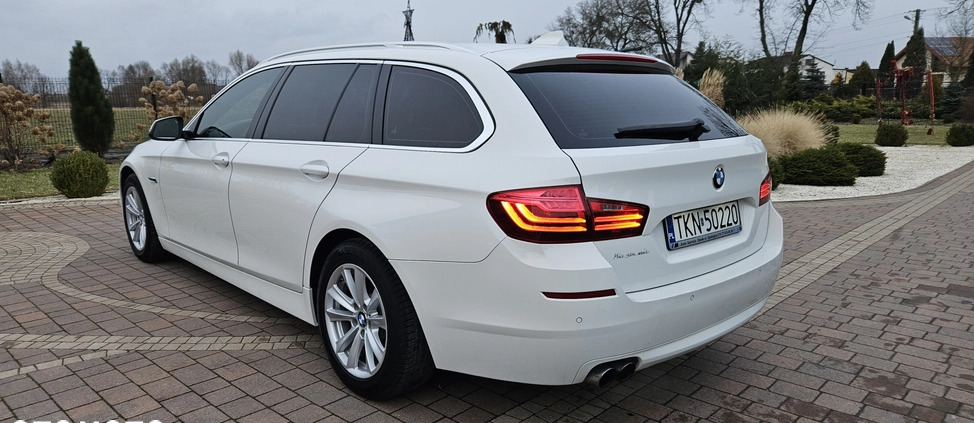BMW Seria 5 cena 52900 przebieg: 265000, rok produkcji 2014 z Tyszowce małe 106